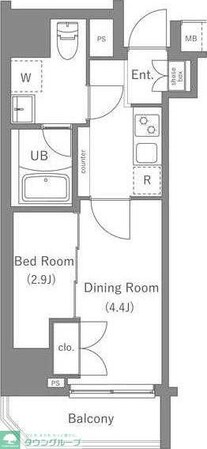 ARKMARK国分寺の物件間取画像